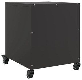 Mesa de cabeceira 36x39x43,5 cm aço preto