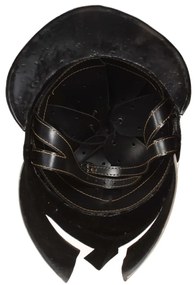 Capacete de soldado grego réplica LARP aço bronze