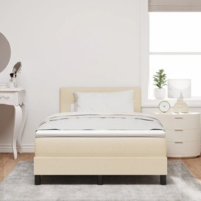 Cama Box com Colchão Cream 120x200 cm Tecido