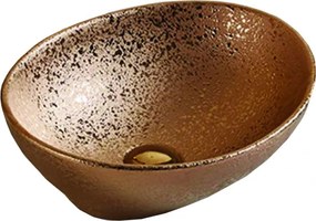 Mexen Elza lavatório de bancada 40 x 33 cm, cobre - 21014051
