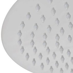 Cabeça de chuveiro redonda em aço inoxidável 25 cm