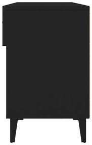 Sapateira 102x35x55 cm derivados de madeira preto