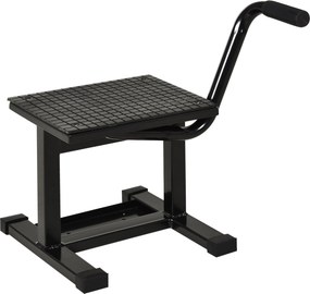 Suporte universal ajustável para motos, macaco hidráulico, suporte de oficina, suporte para motos todo-o-terreno, motocross e supermotard, preto