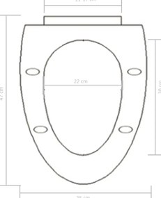 Tampo de sanita fecho suave com design remoção rápida branco