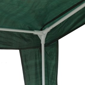 Outsunny Tenda Desmontável para Jardim com Tubo de Aço Tenda para Campismo Exterior 330x240x215 cm Verde