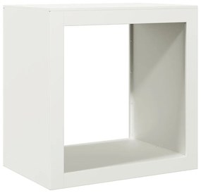 Suporte para lenha 60x40x60 cm aço branco