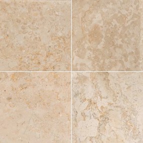 Lavatório 40x40x10 cm mármore cor creme