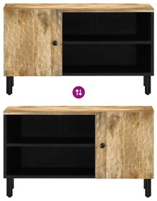 Móvel de TV 80x31x46 cm madeira de mangueira maciça