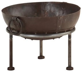 321944 vidaXL Braseira rústica Ø40 cm ferro