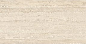 Mexen Neo Travertino Creme grés vidrado, rekt. G1, azulejo para piso e parede 120 x 60 cm, mate - TL302-120-060-02