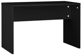Conjunto de toucador com luzes LED derivados de madeira preto