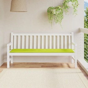 vidaXL Almofadão p/ banco de jardim tecido oxford verde brilhante