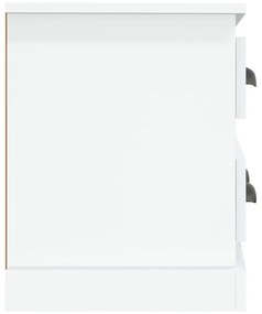 Móvel de TV 100x35,5x45 cm derivados madeira branco brilhante