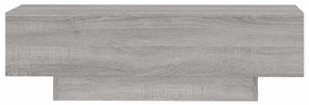 Mesa de centro 100x49,5x31 cm derivados de madeira cinza sonoma