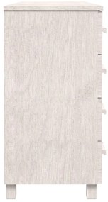Aparador HAMAR 113x40x80 cm pinho maciço branco
