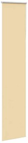 Persiana de enrolar 50x230 cm largura tecido 45,7 cm poliéster