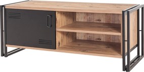 Conjunto de Mobiliário de Sala de Estar Cosmo – Pinho Atlântico e Pret