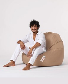 Puff de Jardim Premium XXL – Vison – 130x115x39 cm | Tribo Home