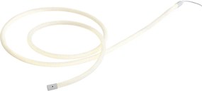 Cordão de luzes branco com ficha 3m incluindo LED regulável em Kelvin IP44 - Ropy