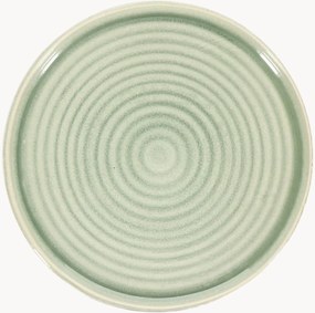 Pratos de pequeno-almoço Cameo Green, conjunto de 4