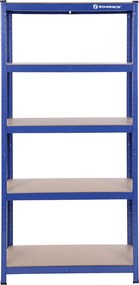 Estantes para cargas pesadas 150 x 75 x 30 cm 650 kg azul