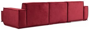 Sofá de Canto Lego – Burgundy – 300 x 170 cm