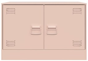 Móvel de TV 67x39x44 cm aço rosa