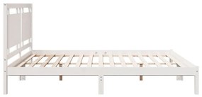 Cama extra longa sem colchão 200x220 cm madeira maciça