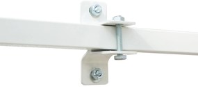 Toldo Manual Retrátil 350x250 cm Toldo para Varanda com Manivela de Me