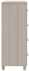 Aparador HAMAR 79x40x103,5 cm pinho maciço branco