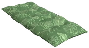 Almofadões p/ cadeira encosto alto 4 pcs tecido oxford folhas