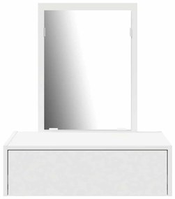 Banco de Maquiagem Suspenso vidaXL Branco 60x40x70 cm