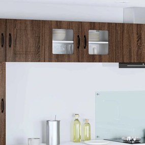 vidaXL Armário de Cozinha Carvalho Marrom 80 x 31 x 40 cm