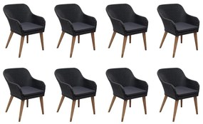 9 pcs conjunto jantar exterior com almofadões vime PE preto