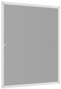 Tela anti-insetos para janelas 100x120 cm branco