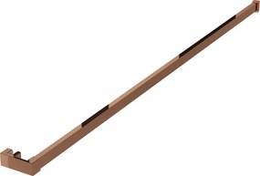 Mexen corrimão para toalhas para parede de chuveiro, ouro rosa - 800-06-60