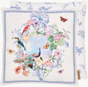 Capa de almofada reversível Peacock