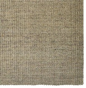 Tapete de sisal p/ poste arranhador 66x250 cm cinza-acastanhado