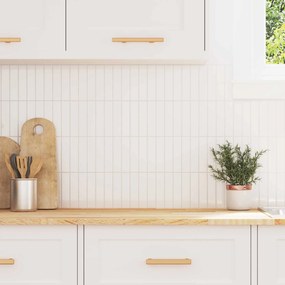 vidaXL Azulejo Retangular 20 pcs Branco 29 x 22.9 cm Poliuretano e PET