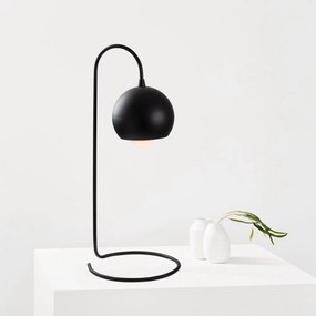 Candeeiro de Mesa Yilan – Preto – 14 x 23 cm