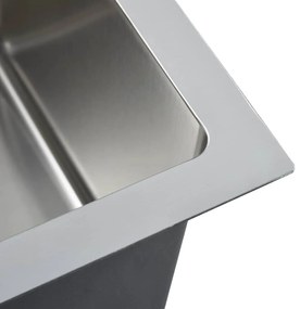 Lava-louça de cozinha artesanal aço inoxidável
