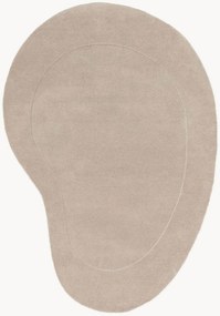 Tapete em lã tufado à mão com forma orgânica Shape
