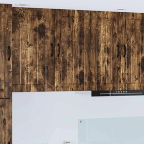 vidaXL Armário de Cozinha Carvalho Defumado 40 x 31 x 80 cm