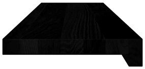 Soleiras da janela 2 pcs 80x20x2 cm carvalho castanho-escuro