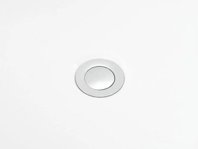 Banheira autónoma em acrílico branco 180 x 80 cm CARRERA Beliani