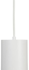 Design hanglamp wit incl. rail adapter 3-fase - 3-Phase Tubo Moderno