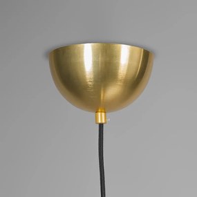 Candeeiro de suspensão Art Déco dourado 50 cm - SLICE Art Deco,Design,Moderno,Retro