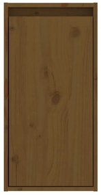 Móveis de TV 2 pcs madeira de pinho maciça castanho-mel