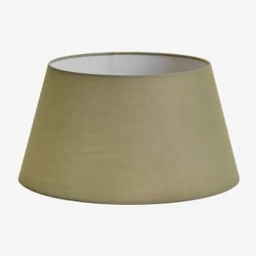 Abajur De Tecido Monaco Verde Sálvia & Ø40 Cm - Sklum