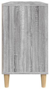 Móvel p/ lavatório 80x33x60 cm derivados madeira cinza sonoma